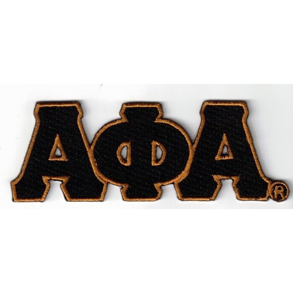 Unbranded Other - Alpha Phi Alpha Fraternity 1.5x4in Iron / Sew-On Patch